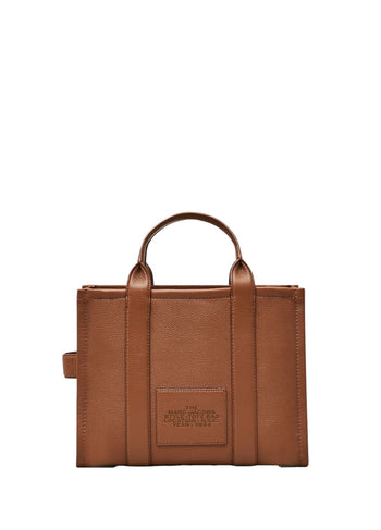 Marc Jacobs Leather Small Tote Bag Brown