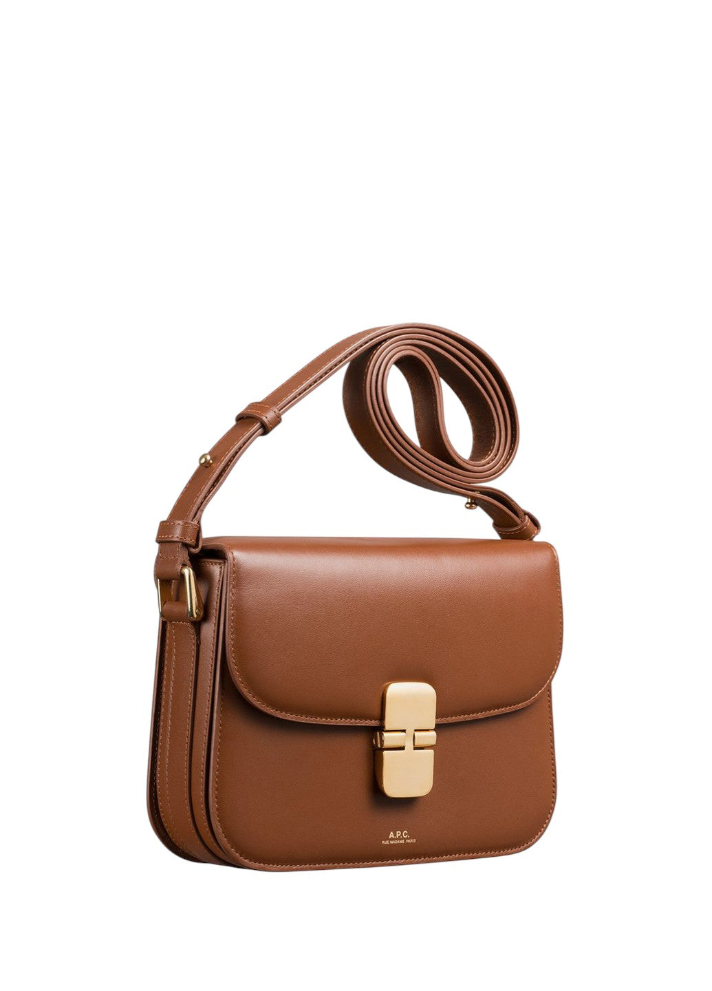 A.P.C Grace Small Bag Nut Brown