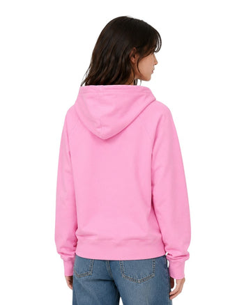 AMI Paris Ami De Coeur Zipped Hoodie Pink