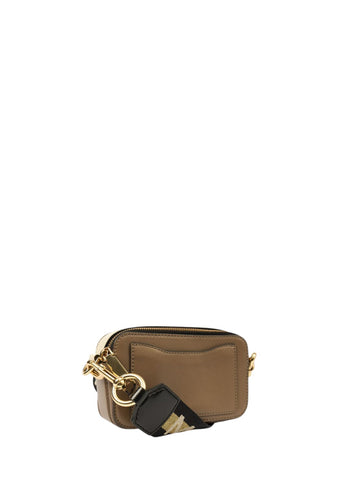 Marc Jacobs The Snapshot Logo Strap French Grey Multi