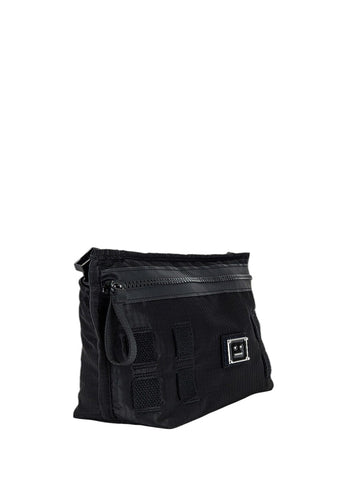 Acne Studios Logo plate belt bag Black