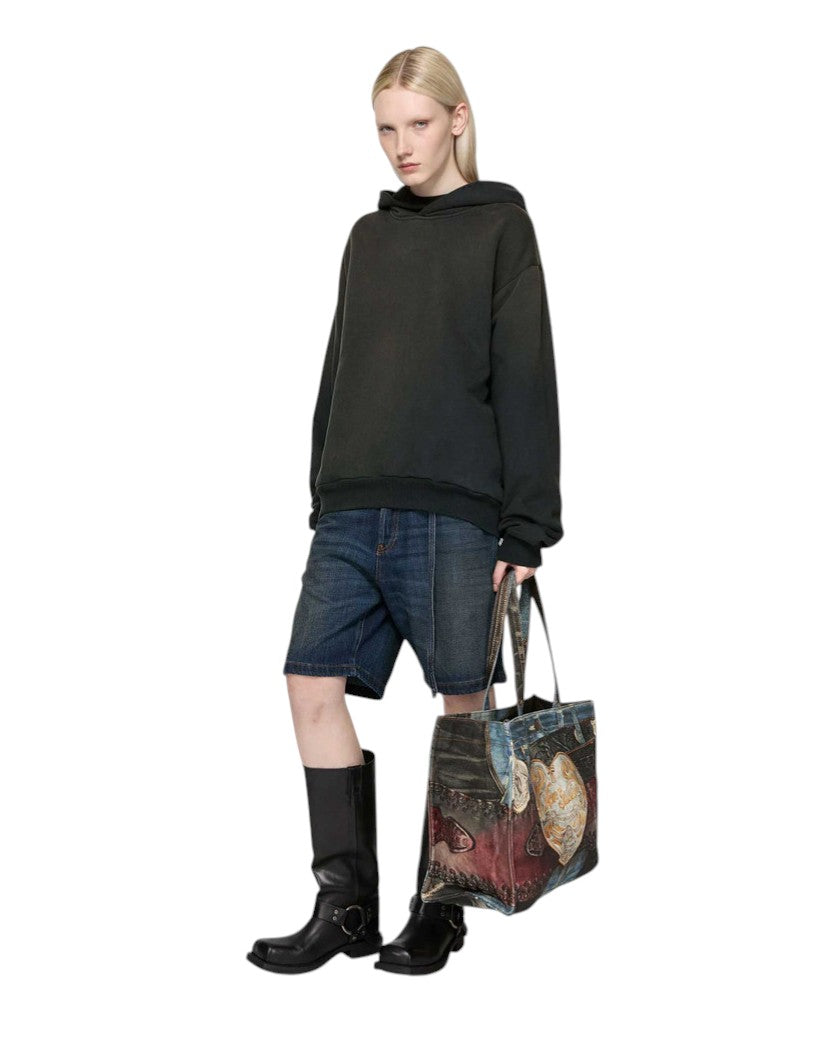 Худі Acne Studios Logo Hoodie Black | SSTORIES