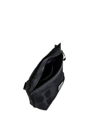Acne Studios Logo plate belt bag Black