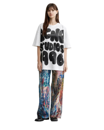 Acne Studios Eresa Cotton Jersey T-shirt White