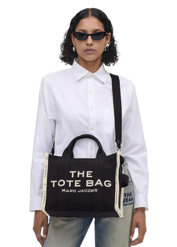 Marc Jacobs Jacquard Small Tote Bag Black