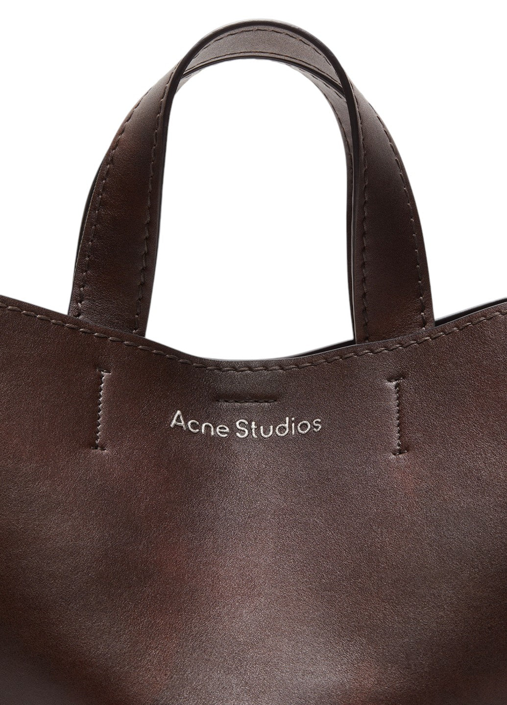 Сумка Acne Studios Musubi Tote Dark Brown | SSTORIES