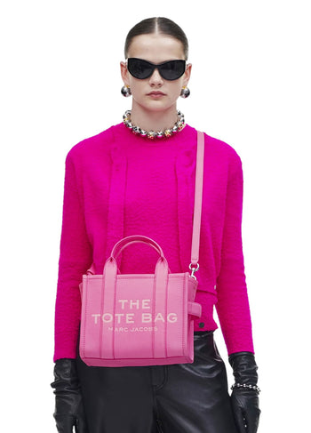 Marc Jacobs Leather Mini Tote Bag Pink