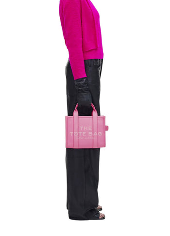 Marc Jacobs Leather Mini Tote Bag Pink