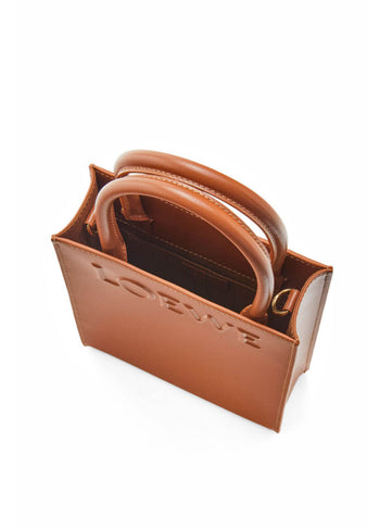 Loewe Standard A5 Tote Sleek Calfskin Tan
