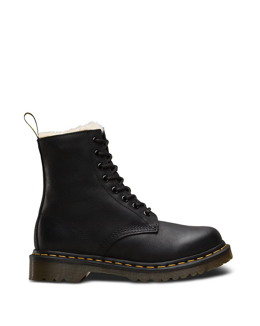 Dr. Martens 1460 Serena Fur Lined Black