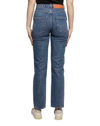 Loewe Anagram Jeans Denim Blue