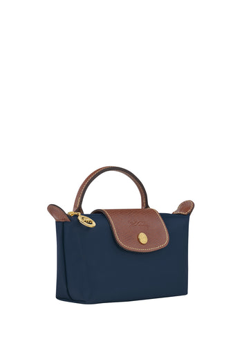 Longchamp Le Pliage Original Pouch With Handle Navi