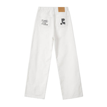 Rest&Recreation RR Wide Jeans White