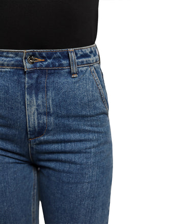 Loewe Anagram Jeans Denim Blue