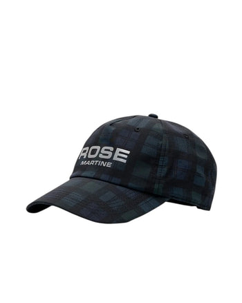 Martine Rose Nylon Cap Black/Tartan