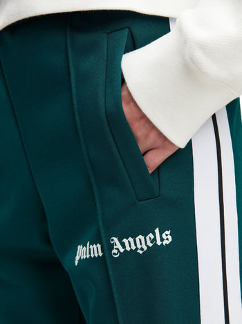 Palm Angels Classic Track Pants Dark Green