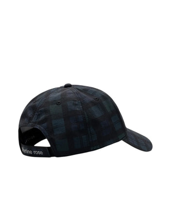 Martine Rose Nylon Cap Black/Tartan