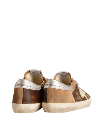 Golden Goose Super-Star LTD in Brown Leather and Tobacco Suede