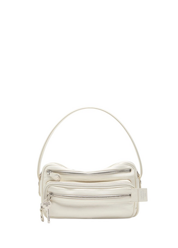 Acne Studios Camero Party Shoulder Bag Cream White
