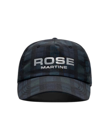 Martine Rose Nylon Cap Black/Tartan