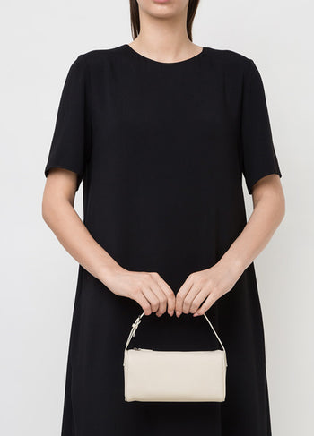 The Row 90's Bag in Leather Beige