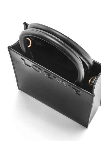 Loewe Standard A5 Tote Sleek Calfskin Black