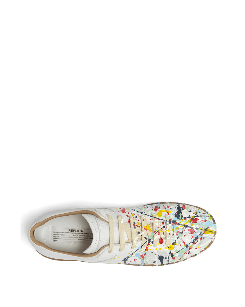 Кросівки Maison Margiela Replica Sneakers White/Paint | SSTORIES