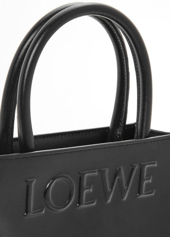 Loewe Standard A5 Tote Sleek Calfskin Black
