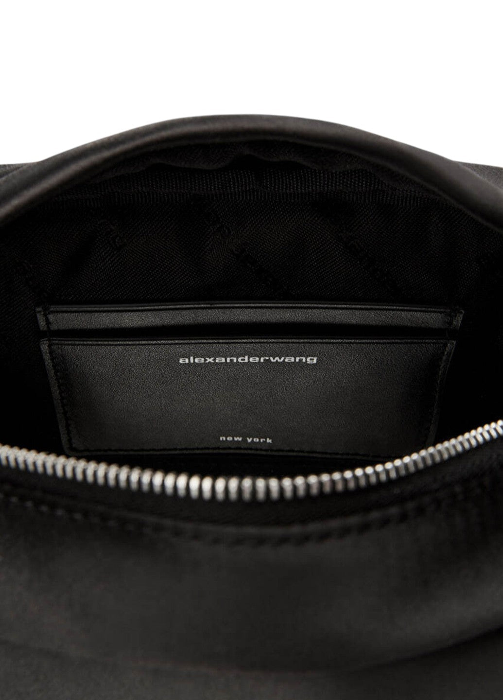 Сумка Alexander Wang Heiress Crossbody Satin Bag Black — SSTORIES Сумка Alexander Wang Heiress Crossbody Satin Bag Black — SSTORIES