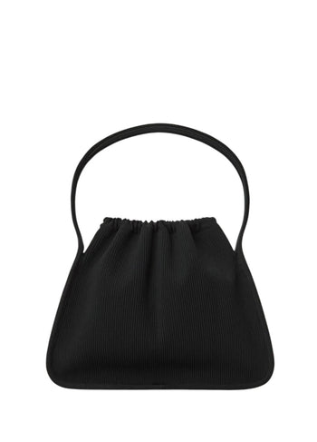 Alexander Wang Large Ryan Ribbed-Knit Tote Bag Black
