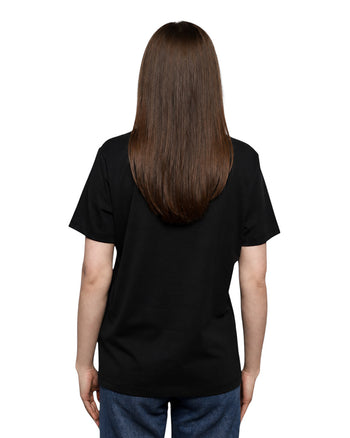 GANNI Smiley Schwarz T-Shirt Black