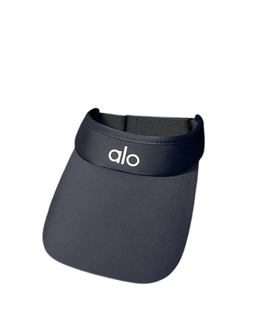 Alo Yoga Wide Solar Visor Black