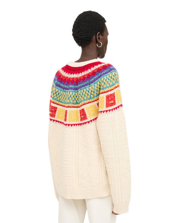 Acne Studios Rainbow Crew Neck Wool Sweater