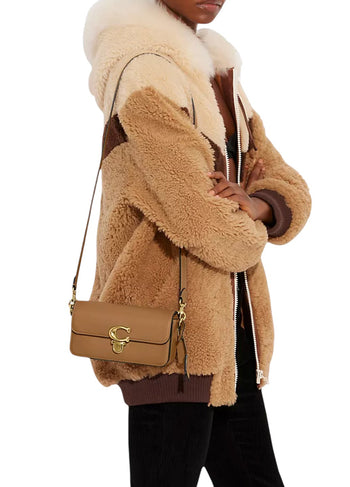 Coach Studio Baguette Bag 20 Light Camel