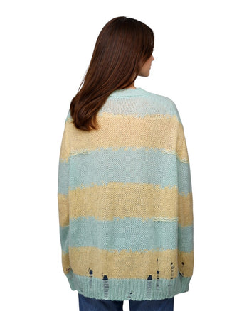 Acne Studios Kantonia Striped Sweater Yellow/Blue