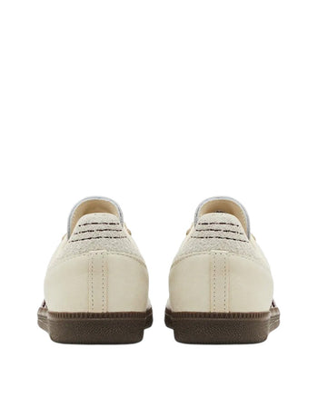 Adidas Wmns Samba OG 'Wonder White Maroon'