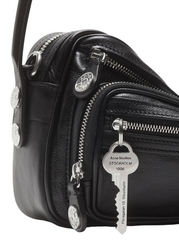 Acne Studios Camero Party Shoulder Bag Black