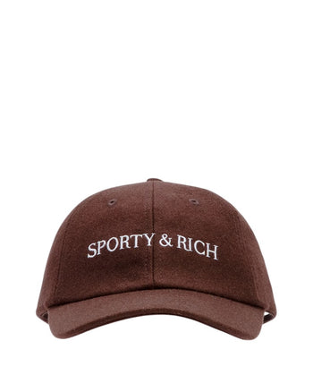 Sporty & Rich California Hat Chocolate/White