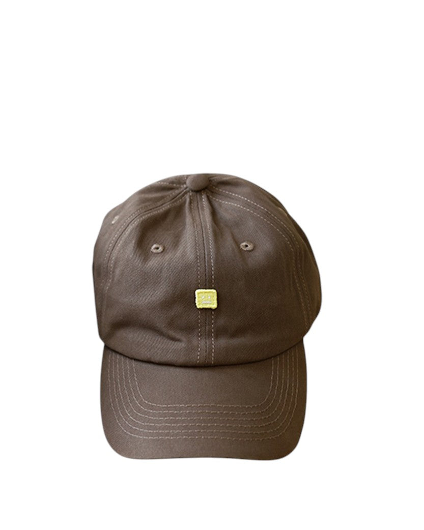 Acne Studios Micro Face Patch Cap Brown