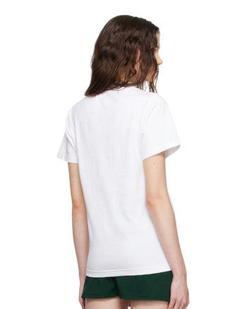 Sporty & Rich 80s Club T-Shirt White/Dolphin