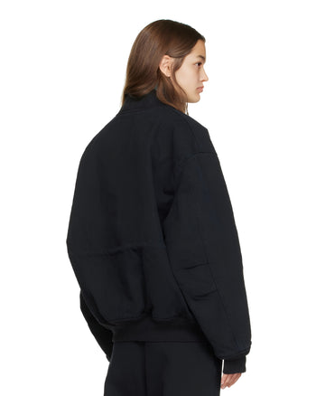Acne Studios Cotton Bomber Jacket Black