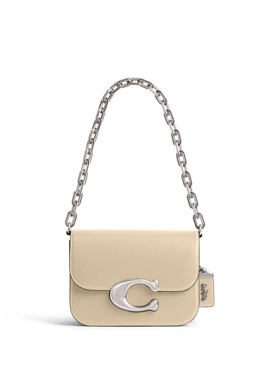 Coach Idol Shoulder Bag Ivory