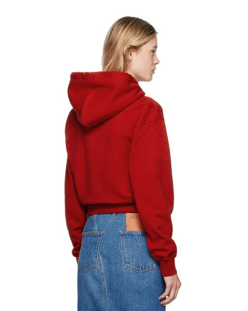 Jacquemus The Gros Grain Hoodie Red