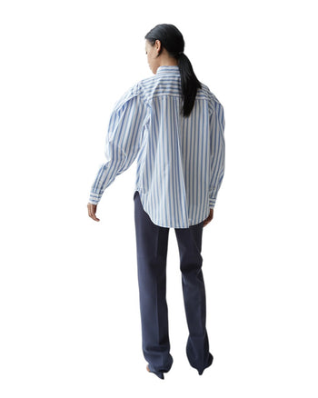 Toteme Priola Shirt Blue Stripe