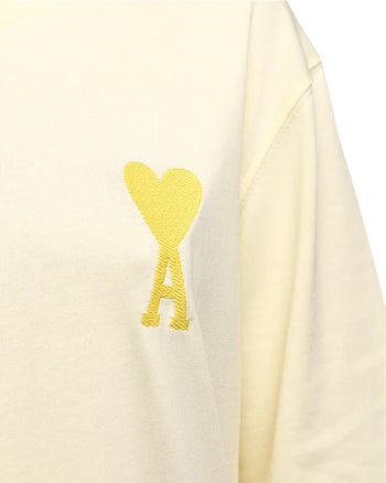 AMI ALEXANDRE MATTIUSSI Ami de Coeur T-Shirt Yellow