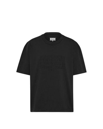 Maison Margiela Numeric Logo T-Shirt Washed Black