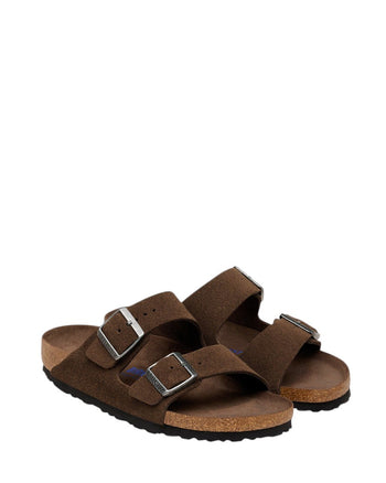 Birkenstock Arizona Suede Leather Carafe Tonal
