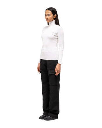 Toteme Knit Long Sleeve Turtleneck Cream