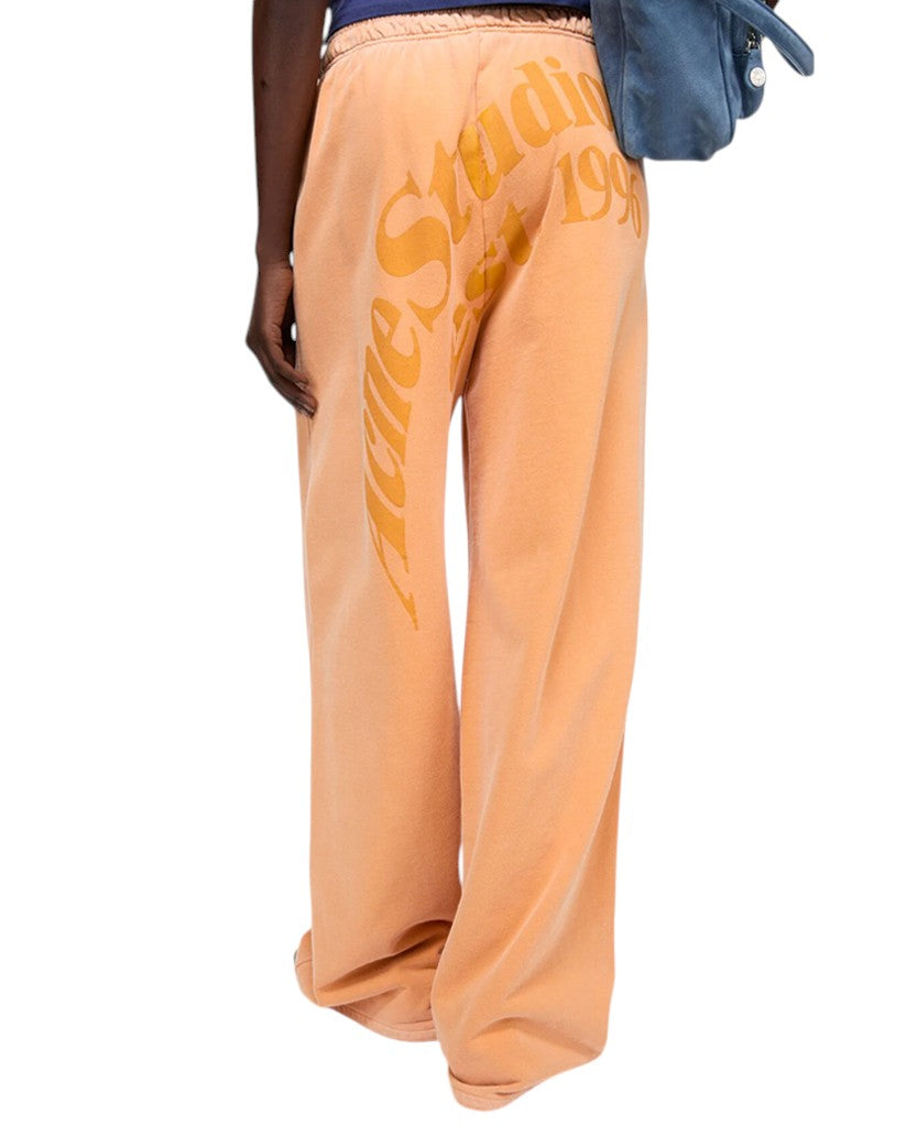 Acne Studios Washed Sweatpants Pumpkin Orange