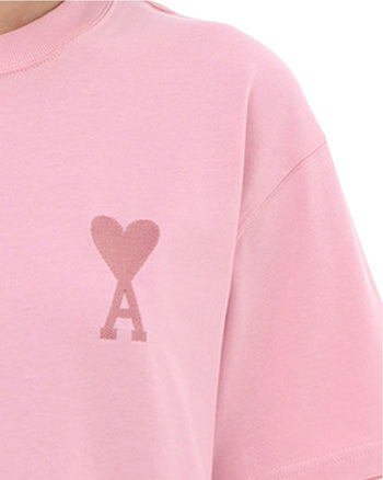AMI ALEXANDRE MATTIUSSI Ami de Cœur T-Shirt Pink